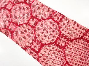 アンティーク　本総絞り　蜀江模様　名古屋帯